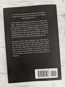 The Vanishing Room - Back Cover