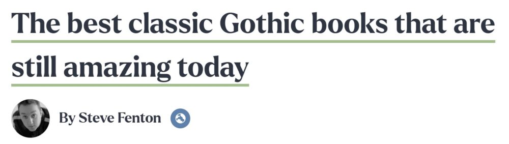 The best classic Gothic books that are still amazing today